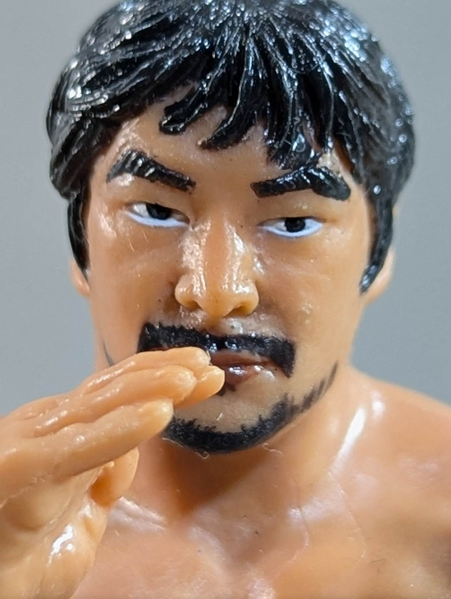 Kenta Kobashi  (Orange Pants, Beard, Chop)