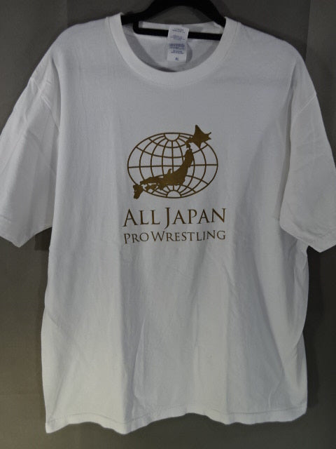 All Japan Pro Wrestling Logo T-Shirt (3) (Black) – 闘道館