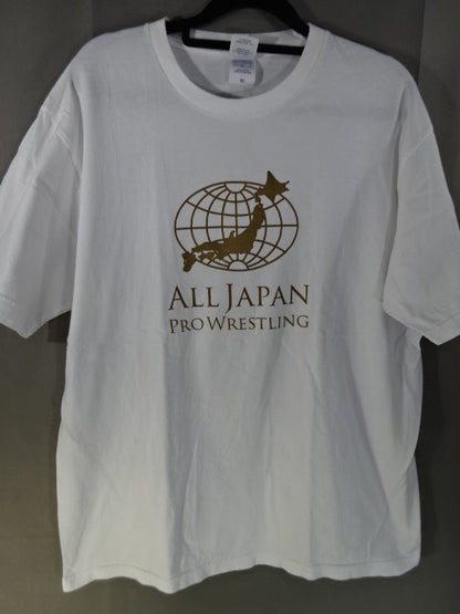 All Japan Pro Wrestling  Logo T-Shirt (3) (Black)