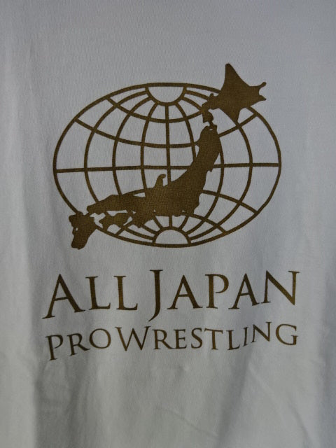All Japan Pro Wrestling  Logo T-Shirt (3) (Black)