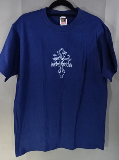Jun Akiyama "STERNNESS" T-shirt (1) (navy)