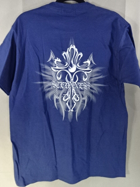 Jun Akiyama "STERNNESS" T-shirt (1) (navy)