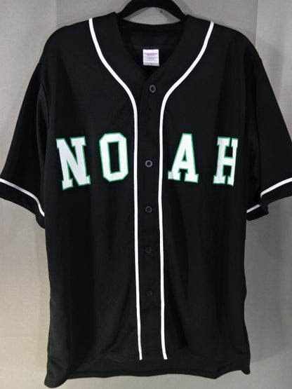 NOAH Baseball Shirts, 1 (Black× White)