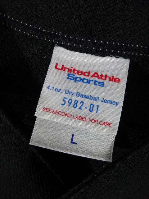 NOAH Baseball Shirts, 1 (Black× White)