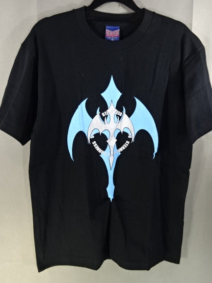 Jun Akiyama "STERNNESS" T-shirt (1) (navy)