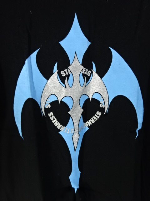 Jun Akiyama "STERNNESS" T-shirt (1) (navy)