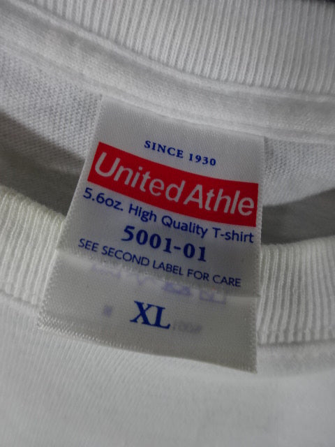 Risa Sera  "BLUE FLAME" T-Shirt (1) (White)