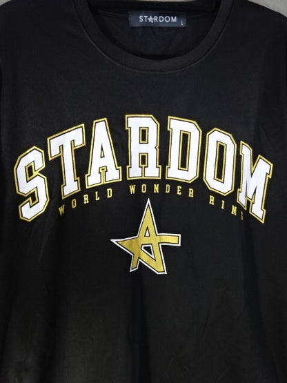 Stardom × Avail Dry T-Shirt (1) (Black)