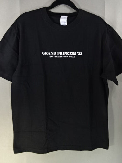 Tokyo Joshi Pro Wrestling  "GRAND PRINCESS '23" T-Shirt (1) (Black)