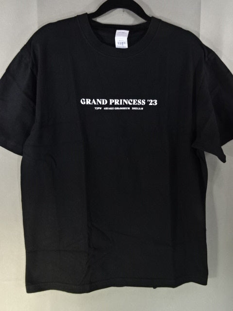 Tokyo Joshi Pro Wrestling  "GRAND PRINCESS '23" T-Shirt (1) (Black)