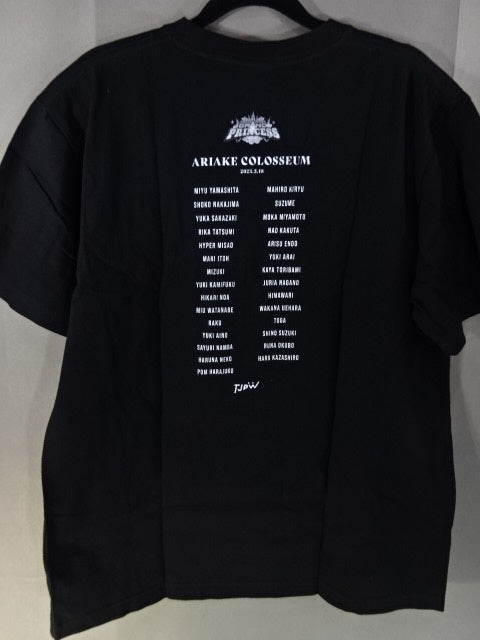 Tokyo Joshi Pro Wrestling  "GRAND PRINCESS '23" T-Shirt (1) (Black)