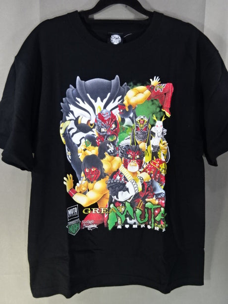 グレート・ムタ 引退記念年イラスト Tシャツ