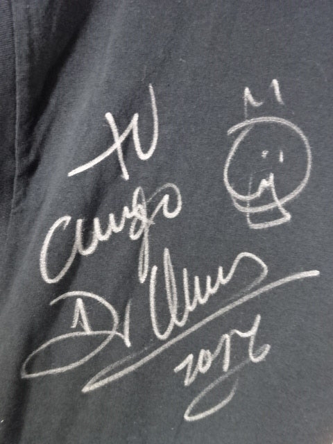 【hand signed autograph】 Dr. Wagner  Junior T-shirt