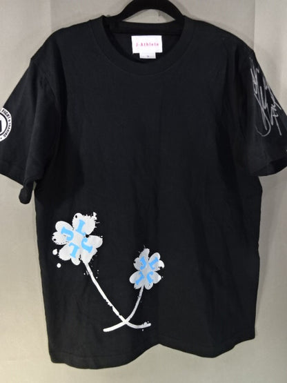 【hand signed autograph】 Kotaro Suzuki×J Athlete T-Shirt (1) (Black)