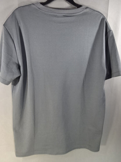 PRIDE Logo Dry T-Shirt (1) (Grey)