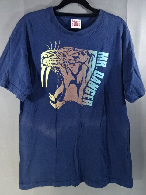 Mitsuhiro Matsunaga "Mr.DANGER" T-shirt (1) (gray)