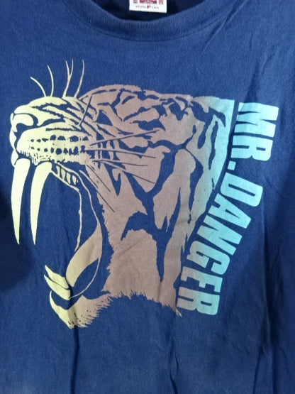 Mitsuhiro Matsunaga "Mr.DANGER" T-shirt (1) (gray)