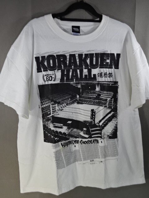 Korakuen Hall  Fierce Battle Vanilla White T-Shirt