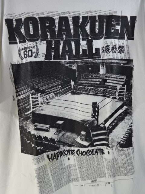 Korakuen Hall  Fierce Battle Vanilla White T-Shirt