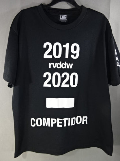 2019 rvddw 2020 COMPETIDOR ドライTシャツ