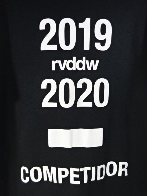 2019 rvddw 2020 COMPETIDOR ドライTシャツ