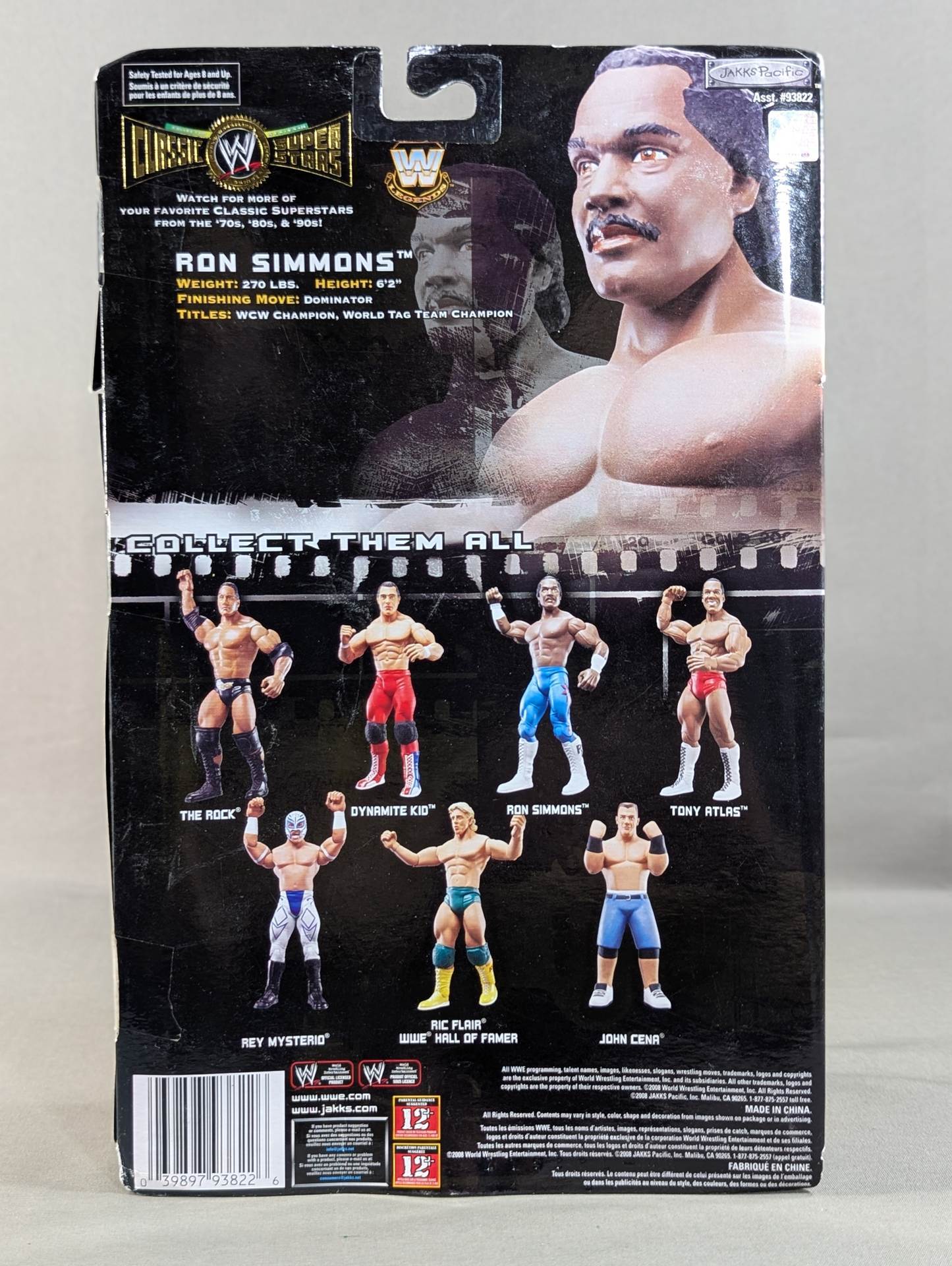 Ron Simmons (light blue tights)