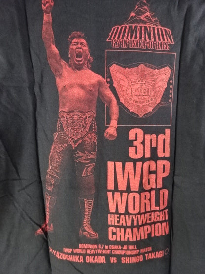 Shingo Takagi  "IWGP World Heavyweight Championship Commemorative Celebration" T-shirt