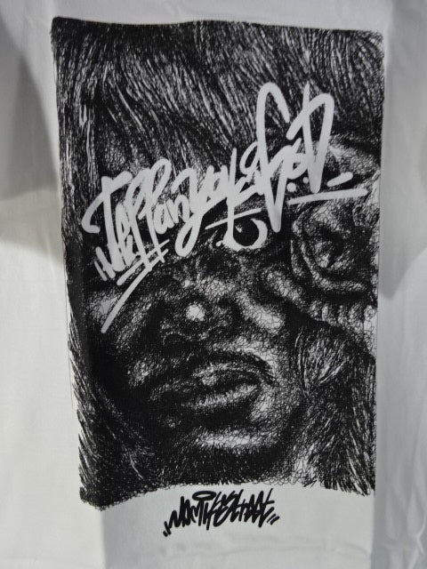 Tetsuya Naito Single stroke art T-shirt