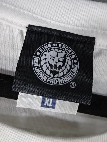 Hiroshi Tanahashi × Lars Collaboration T-Shirt (1) (White)