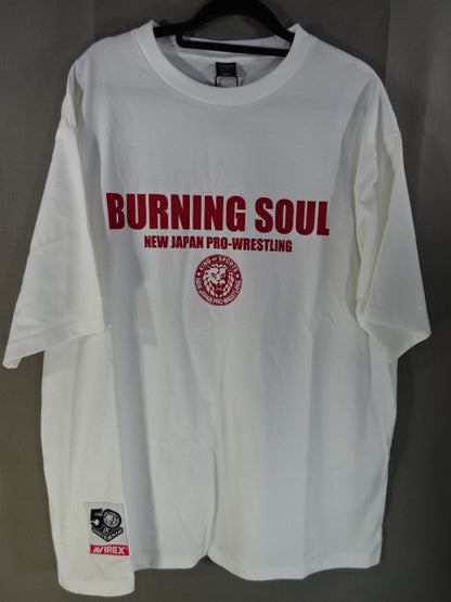 Antonio Inoki × AVIREX "BURNING SOUL" T-SHIRT
