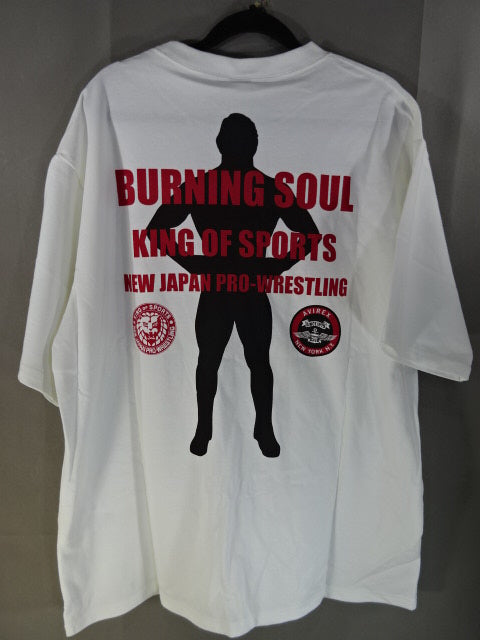 Antonio Inoki × AVIREX "BURNING SOUL" T-SHIRT