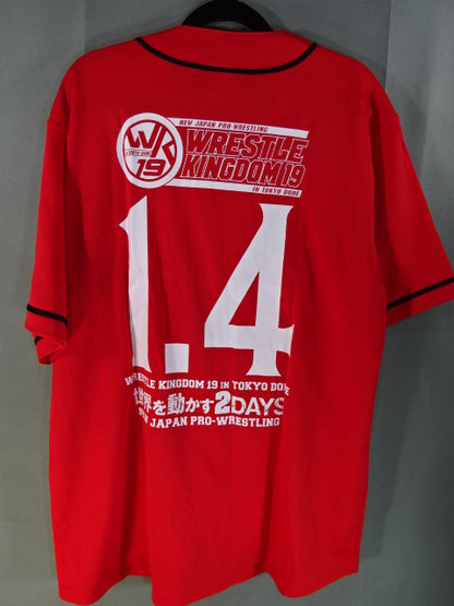 WRESTLE KINGDOM 19 Original Baseball Shirt