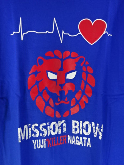 Yuji Nagata × CORAZON "MISSION BLOW" T-shirt