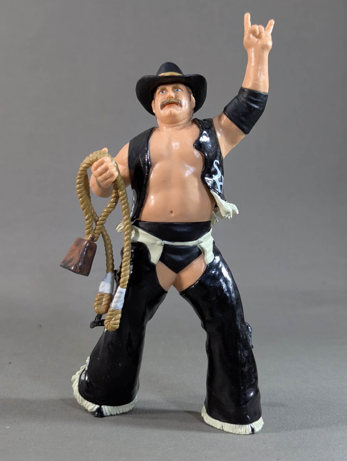 Stan Hansen (black, entrance costume)