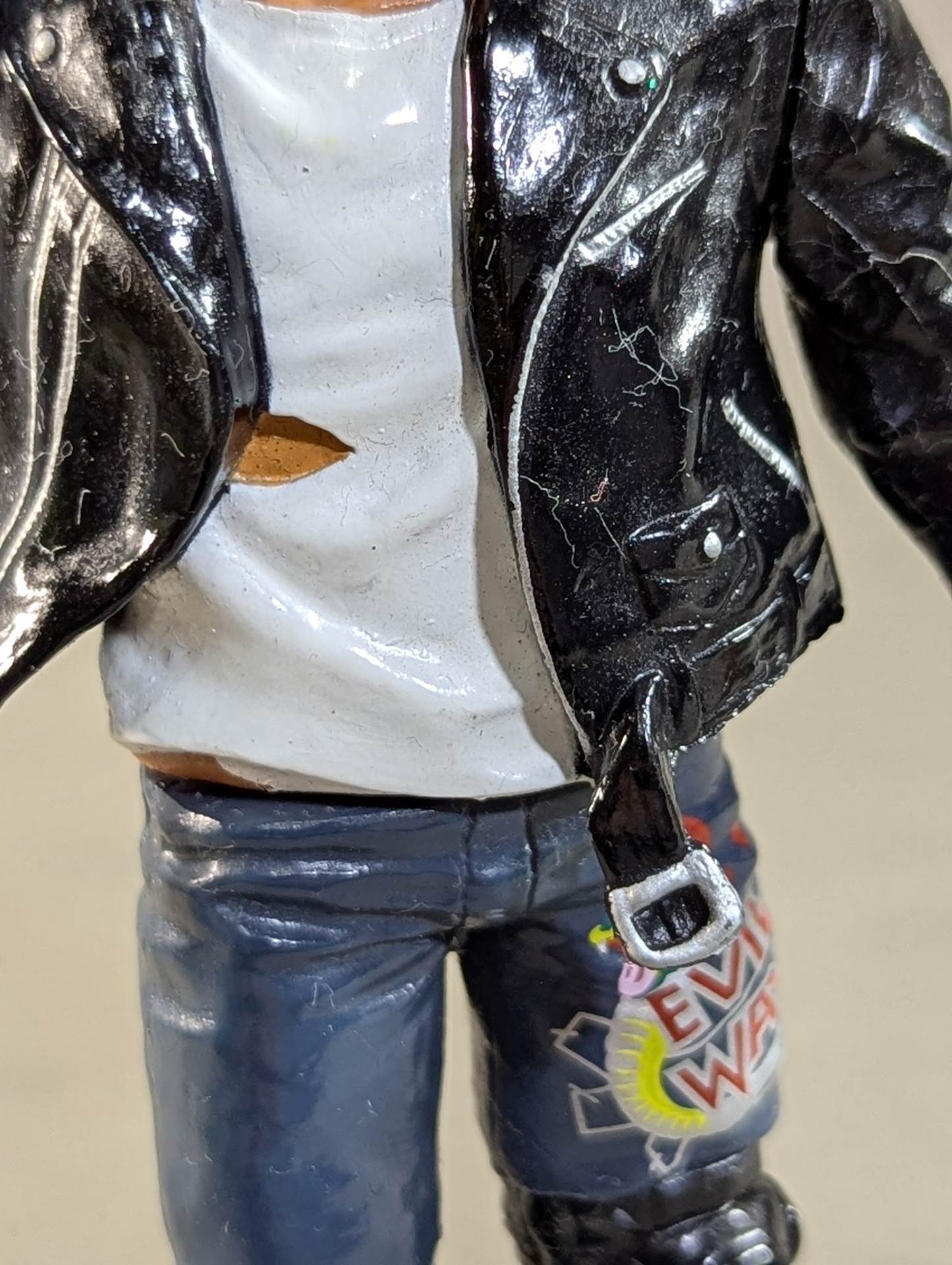 Atsushi Onita  (white shirt, leather jacket)