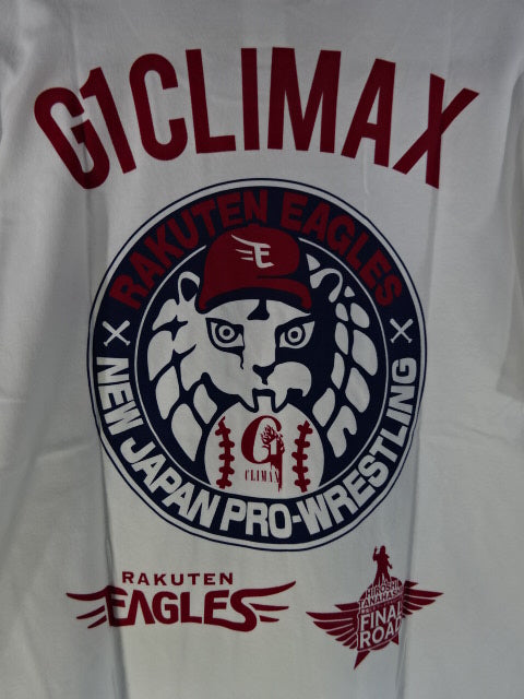 Tohoku Rakuten Golden Eagles ×Hiroshi Tanahashi  Collaboration T-Shirt (Rellef AcE)