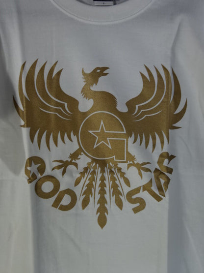 Kota Ibushi  "GOD STAR" T-Shirt (2) (White)