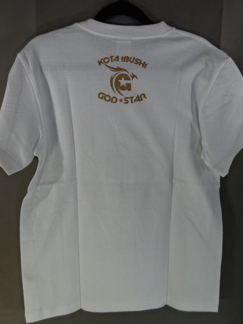 Kota Ibushi  "GOD STAR" T-Shirt (2) (White)