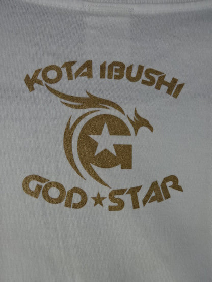 Kota Ibushi  "GOD STAR" T-Shirt (2) (White)