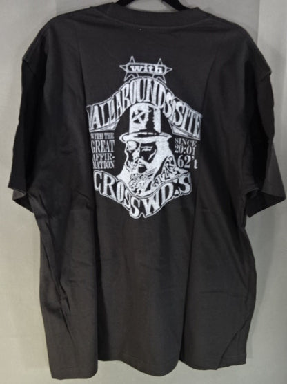 Muto Keiji  "CROSS WIZARDS" T-Shirt (1) (Dark Brown)
