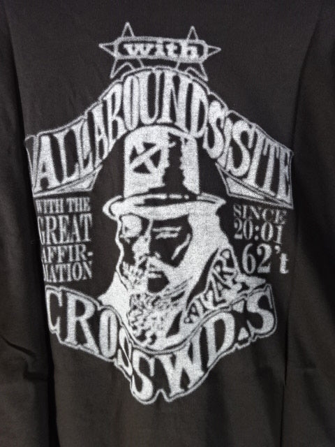 Muto Keiji  "CROSS WIZARDS" T-Shirt (1) (Dark Brown)