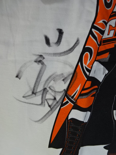 [2 hand signed autographs ] Kinnikuman  collaboration Tenkoji × Hermisionals T-Shirt