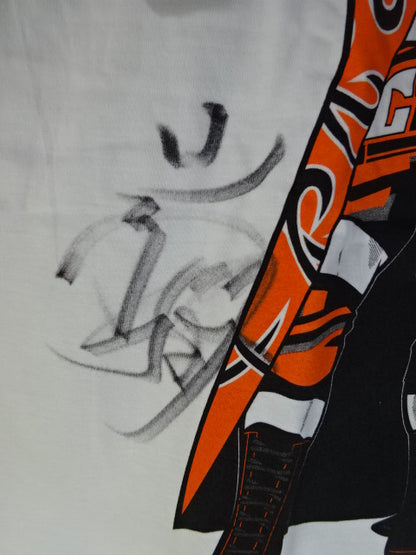 [2 hand signed autographs ] Kinnikuman  collaboration Tenkoji × Hermisionals T-Shirt