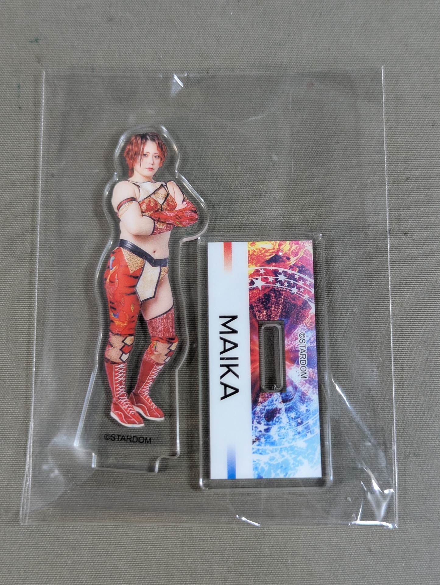 Maika  Mini Acrylic Stands(2) WORLD WONDER RING STARDOM LOTTERY 2025