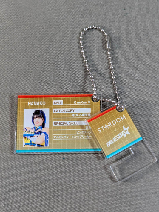 HANAKO プロフィールアクリルキーホルダー