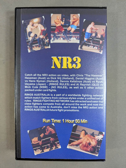 ★FIGHTING NETWORK RINGS AUSTRALIA★ NR3