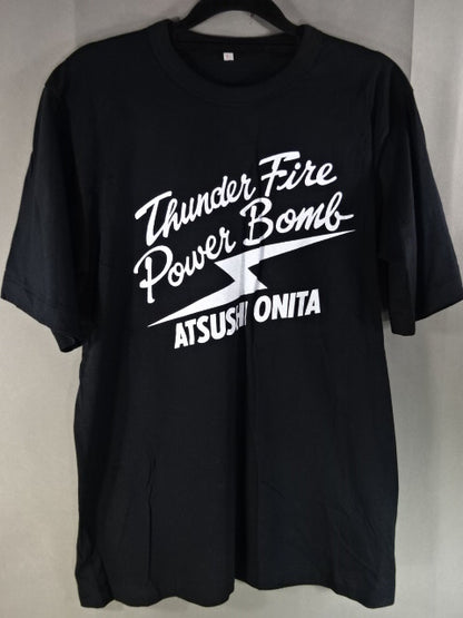 Atsushi Onita  "Thunder Fire Power Bomb" T-Shirt