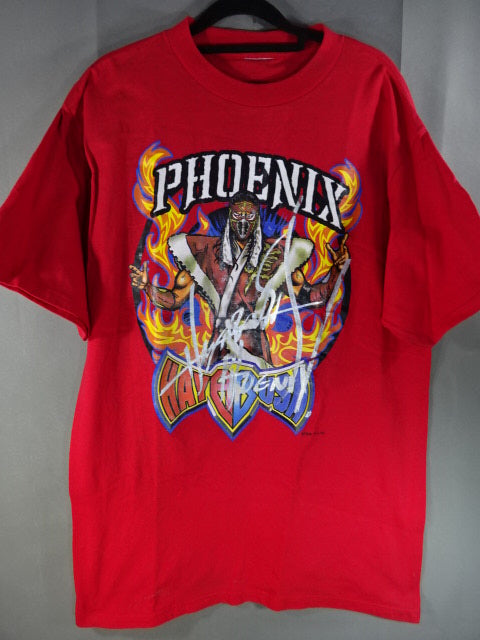 【hand signed autograph】 HAYABUSA  " PHOENIX HAYABUSA T-Shirt