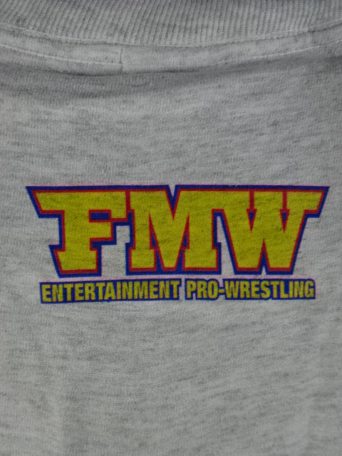 FMW ENTERTAINMENT Wrestling  SPECIAL LIVE 1999 Picture T-Shirt