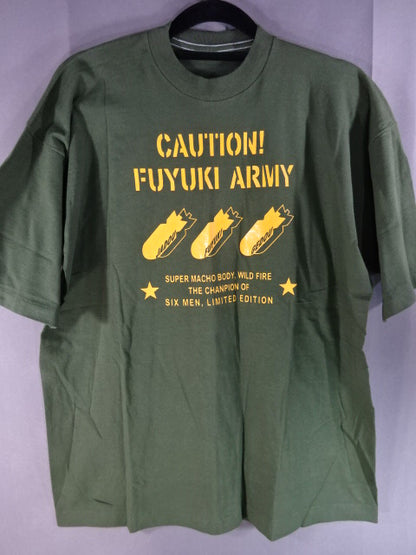 Fuyuki Army "CAUTION FUYUKI ARMY" T-shirt